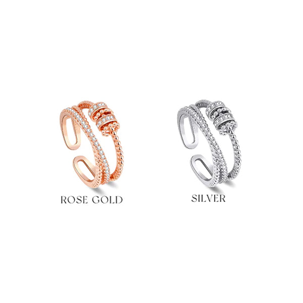 JANSIO Threanic Triple-Spin Ring（Limited time discount 🔥 last day）