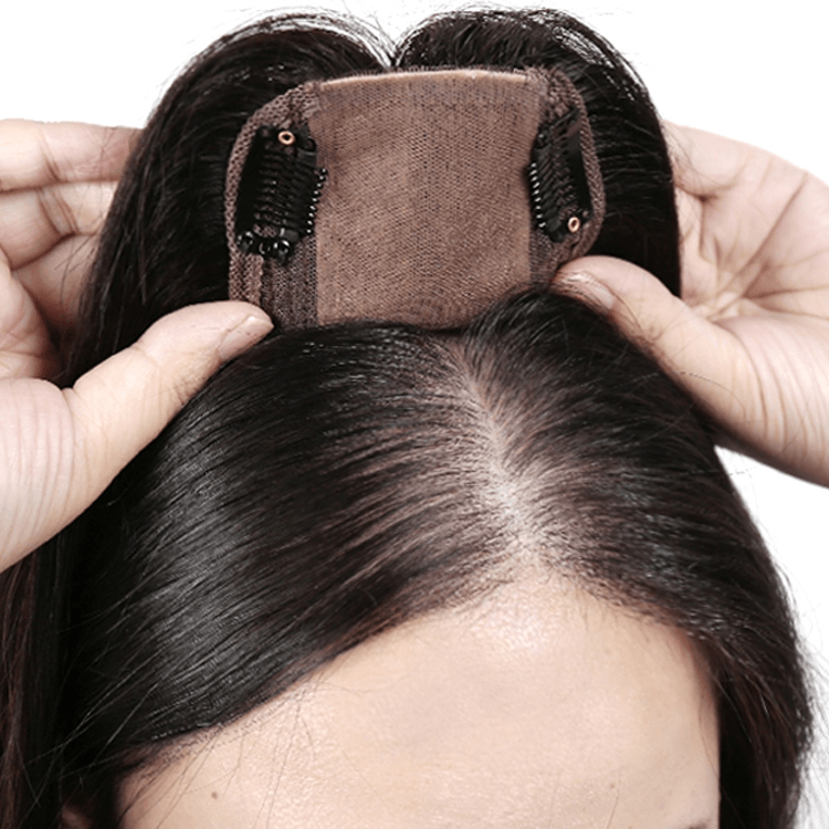 Natural Clip-In Hair Topper
